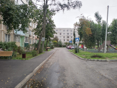 В Коломне продолжаются работы по благоустройству дворов