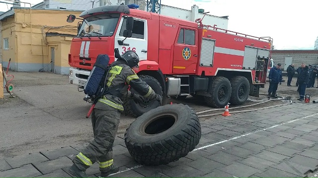 В Коломне прошёл конкурс профмастерства среди пожарных
