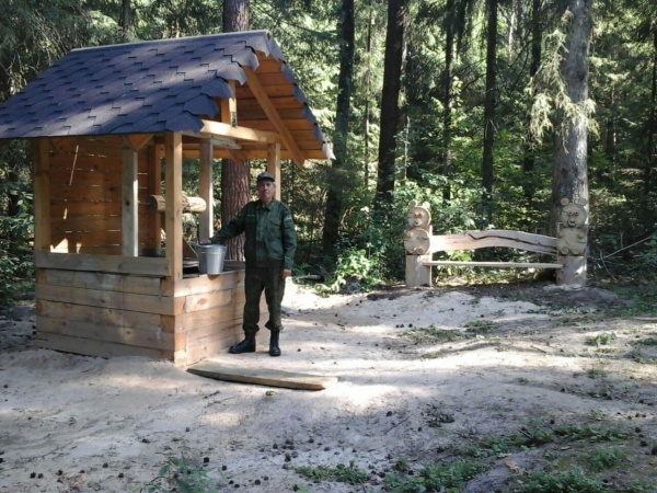 Лесной родник восстановили в Егорьевске