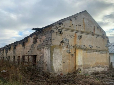 В селе Старое Бобренево демонтировали аварийное здание