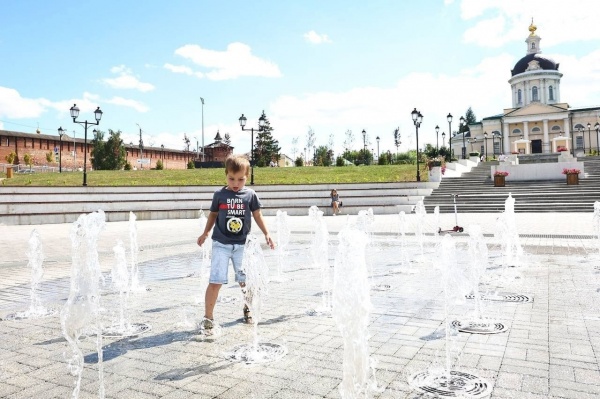 В субботу в городском округе Коломна запустят четыре фонтана