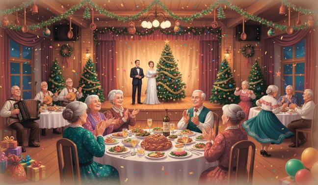 "Не опять, а с Новым годом!" — Старый Новый год в Косяково