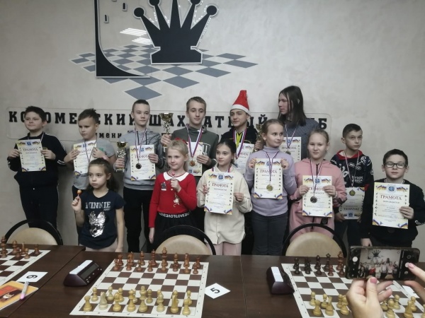 В Коломне прошёл предновогодний турнир по шахматам