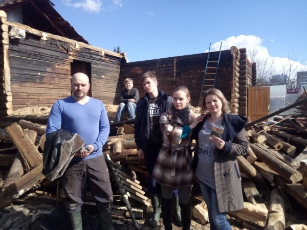 У семьи из Егорьевска сгорел дом
