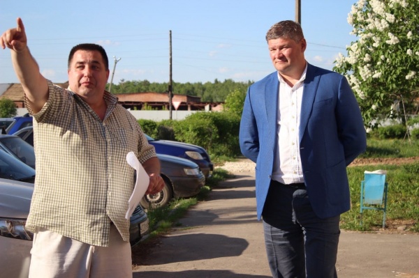 Денис Лебедев встретился с жителями сельских поселений