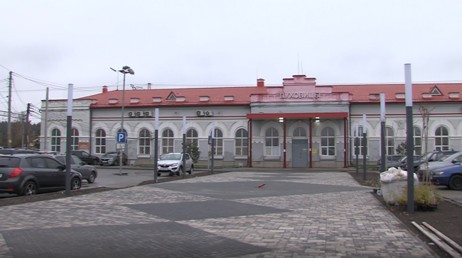 Благоустройство привокзальной площади в Луховицах