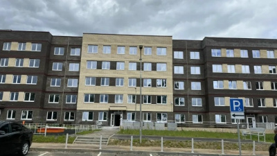 В Озёрах на финишную прямую вышло строительство нового дома