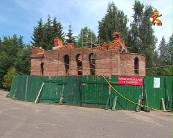 Строительство храма Михаила Архангела продолжается