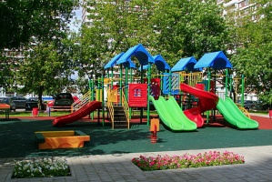 Осенью в Коломне установят три межквартальные детские площадки