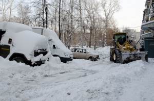 Еще не закончился ноябрь,а Коломна уже в антилидерах по уборке снега
