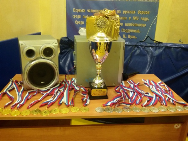 Завершился Кубок Коломенского городского округа по греко-римской борьбе