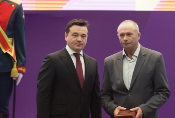 Луховичанин получил почётное звание "Заслуженный работник транспорта"
