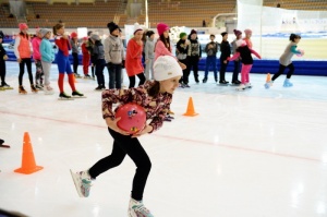 В детском празднике "Лед надежды нашей" приняли участие около трехсот юных коломенцев