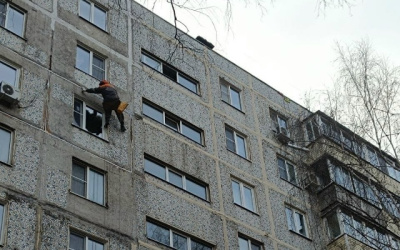 Ремонт межпанельных швов продолжается в многоквартирных домах Коломны