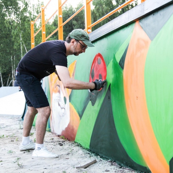 Искусство граффити в Егорьевске