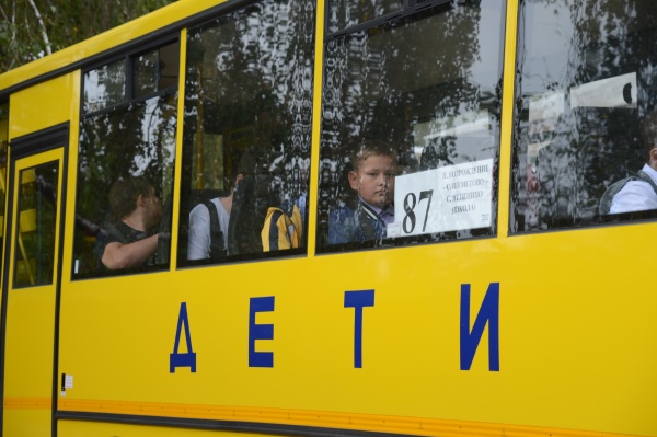 В Непецинскую школу прибыл новый автобус