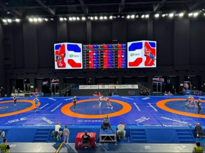 Коломенцы приняли участие в турнире по греко-римской борьбе