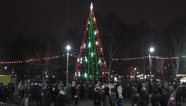 Открытие зимнего сезона в Луховицах