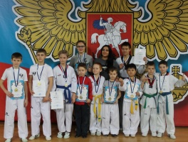 Турнир по тхэквондо в Протвино принес юным коломенцам 13 золотых медалей