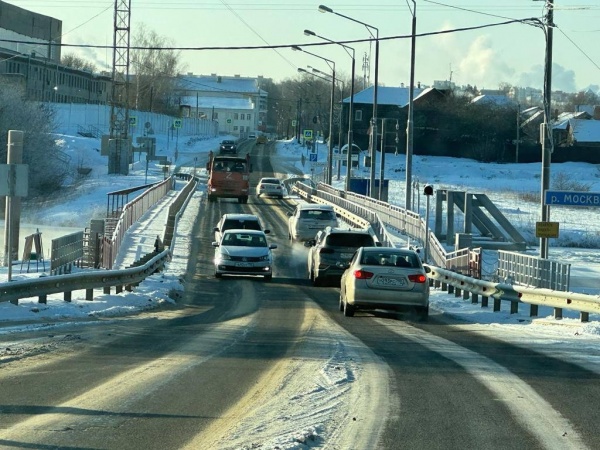 Митяевский мост закрыт из-за подъёма воды