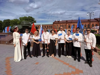 Коломенцы приняли участие в фестивале "Венок дружбы"