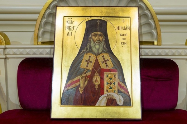 Икону с частицей мощей святого равноапостольного Николая Японского привезут в Коломну