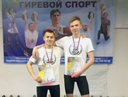 Коломенские гиревики - серебряные призеры чемпионата Москвы и Московской области