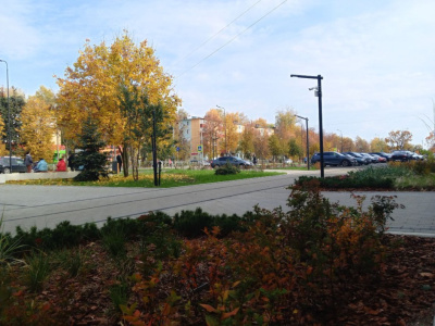 Одно из излюбленных мест егорьевцев — сквер &quot;60 лет Победы&quot;