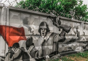 Граффити на военную тему украсят Подмосковье к дню Победы