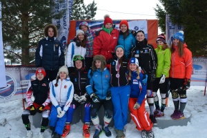 Коломенские горнолыжницы успешно выступили на 1-м этапе Кубка России