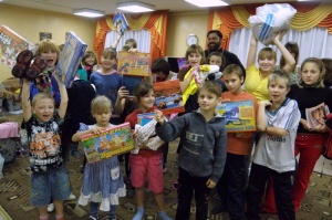 Представители коломенского благочиния поздравили детей с праздниками