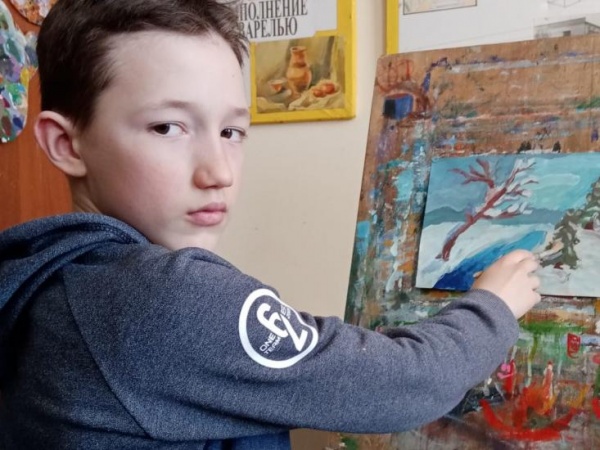 Юные мастера изобразительного искусства из Белоомута добились успеха на крупном конкурсе