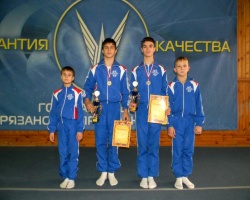 Коломенские гимнасты завоевали медали
