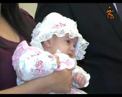 Тысячным новорожденным в Коломне за этот год стала Екатерина Ушакова