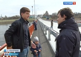 Корреспонденты "России 1" сняли сюжет о Бобреневском мосте