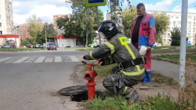 Спасатели провели проверку противопожарного водоснабжения