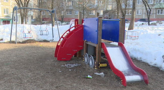 В Коломне отремонтируют 14 детских площадок