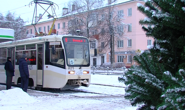 В новогоднюю ночь трамваи будут работать