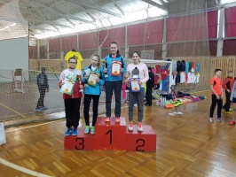 Юные коломчанки - призеры Всероссийского турнира по бадминтону