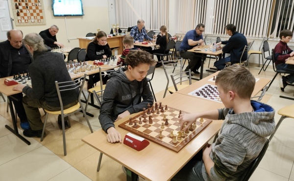 Зарайские шахматисты сразились в блицтурнире