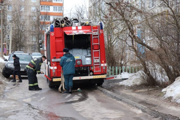 В Егорьевске в результате пожара пострадала женщина