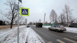 В Коломенском районе открыли подъездную дорогу к деревне Сычево