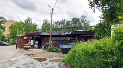 24 июня в Егорьевске сгорел продовольственный магазин