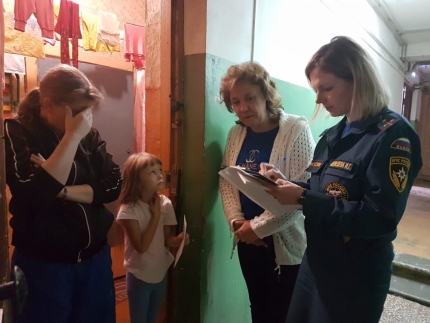 Госпожнадзор и инспекторы ПДН проводят рейды в Егорьевске