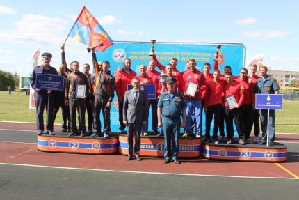 Коломенцы завоевали Кубок губернатора по пожарно-спасательному спорту