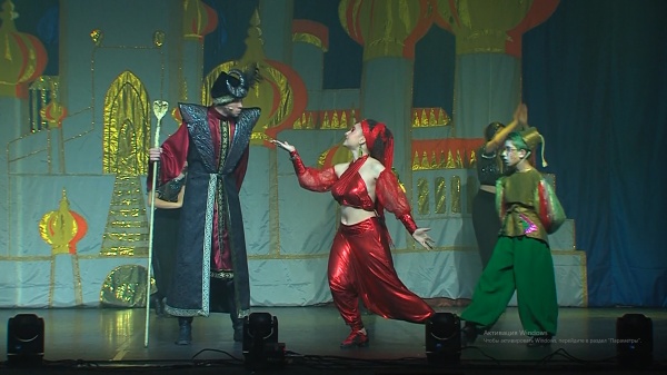 Молодёжный театр "Лик" представил новую постановку мюзикла "Аладдин"