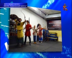 Коломенские лучники выступили на рыцарском фестивале в Москве