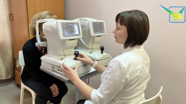 В Белоомут поступило новое офтальмологическое оборудование