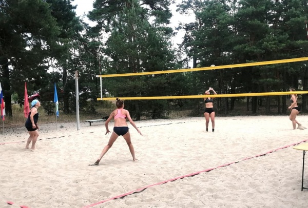 В Луховицах провели турнир по пляжному волейболу