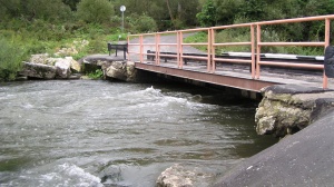 Работы по реконструкции моста через реку Осетр начались в деревне Берхино